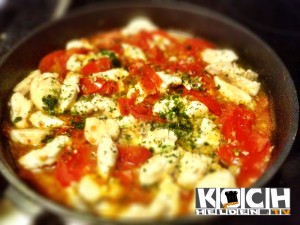 Italienische Hähnchenpfanne