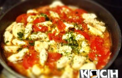 Italienische Hähnchenpfanne