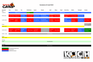 Trainingsplan Menshealthcamp - www.kochhelden.tv