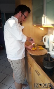 Mangoschneiden gibts auch als Video in den Kochbasics