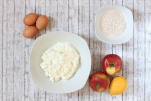 Apfelquark-Kuchen low carb - www.kochhelden.tv