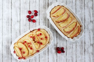 Apfelquark-Auflauf low carb - www.kochhelden.tv