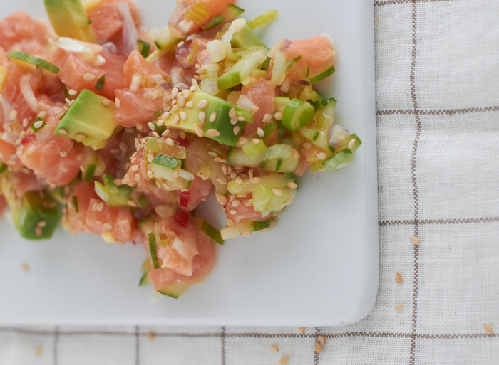 Der gesündeste Salat der Welt - Avocado-Lachs-Salat