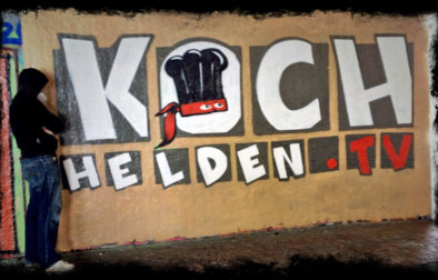 Der Sprayer "Affe" lies uns dieses Bild nach der Fertigstellung an meinem Geburtstag zukommen.