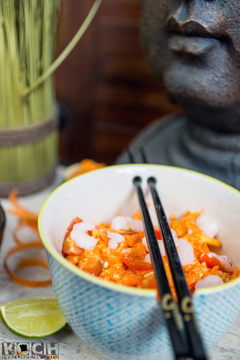 Thailändischer Papaya-Salat toktok