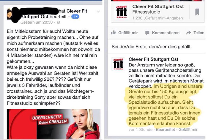 Nogo Fitnessstudio Clever Fit Stuttgart Ost Kochhelden Tv