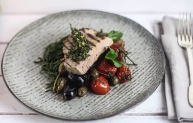 Lowcarb-Thunfischsteak