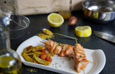 Lachsspiess-Fenchel - www.kochhelden.tv