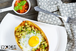 Spaghettikuerbis mit Avocoado - www.kochhelden.tv