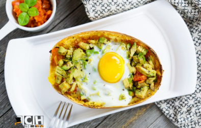 Spaghettikuerbis mit Avocoado - www.kochhelden.tv