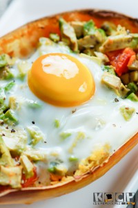 Spaghettikuerbis mit Avocoado - www.kochhelden.tv