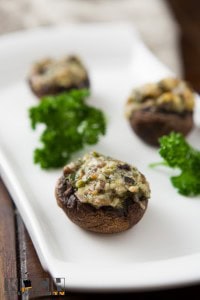 Gefüllte Champignons - www.kochhelden.tv