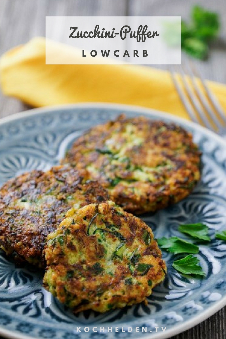 Low Carb Zucchini-Puffer - Glutenfrei