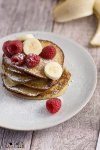 Lowcarb-Bananen-Pancakes - www.kochhelden.tv