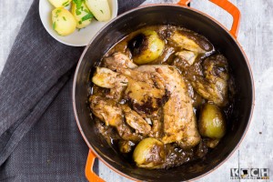 Coq au Vin {sous vide} - www.kochhelden.tv