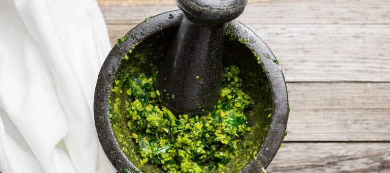 Bärlauchpesto - www.kochhelden.tv