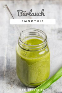 Bärlauch-Smoothie - www.kochhelden.tv
