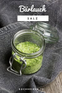 Bärlauch-Salz -www.kochhelden.tv