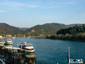 Blick aus dem Rheinhotel Bellevue - www.kochhelden.tv