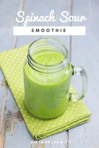 Spinach Sour Smoothie - www.kochhelden.tv