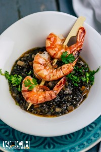 Spicy Lentils and shrimps - www.kochhelden.tv
