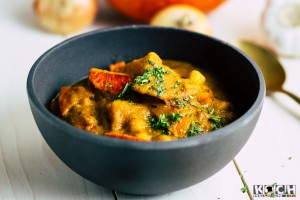 Veganes Kürbiscurry - www.kochhelden.tv