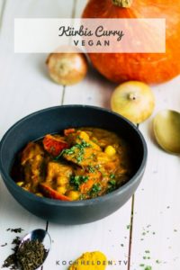 Veganes Kürbiscurry - www.kochhelden.tv