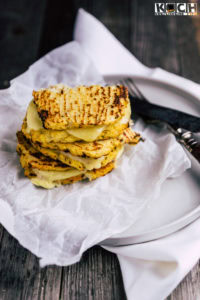 LowCarb-Blumenkohl-Käse-Sandwich - www.kochhelden.tv