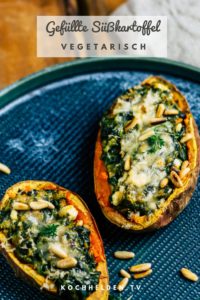 Gefüllte Süßkartoffel - www.kochhelden.tv