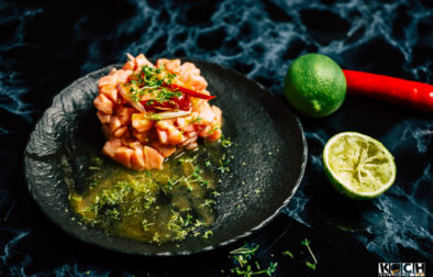 Ceviche mit Lachs - www.kochhelden.tv