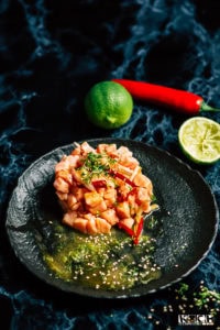 Ceviche mit Lachs - www.kochhelden.tv