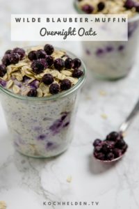 Wilde Blaubeeren Overnight Oats - www.kochhelden.tv