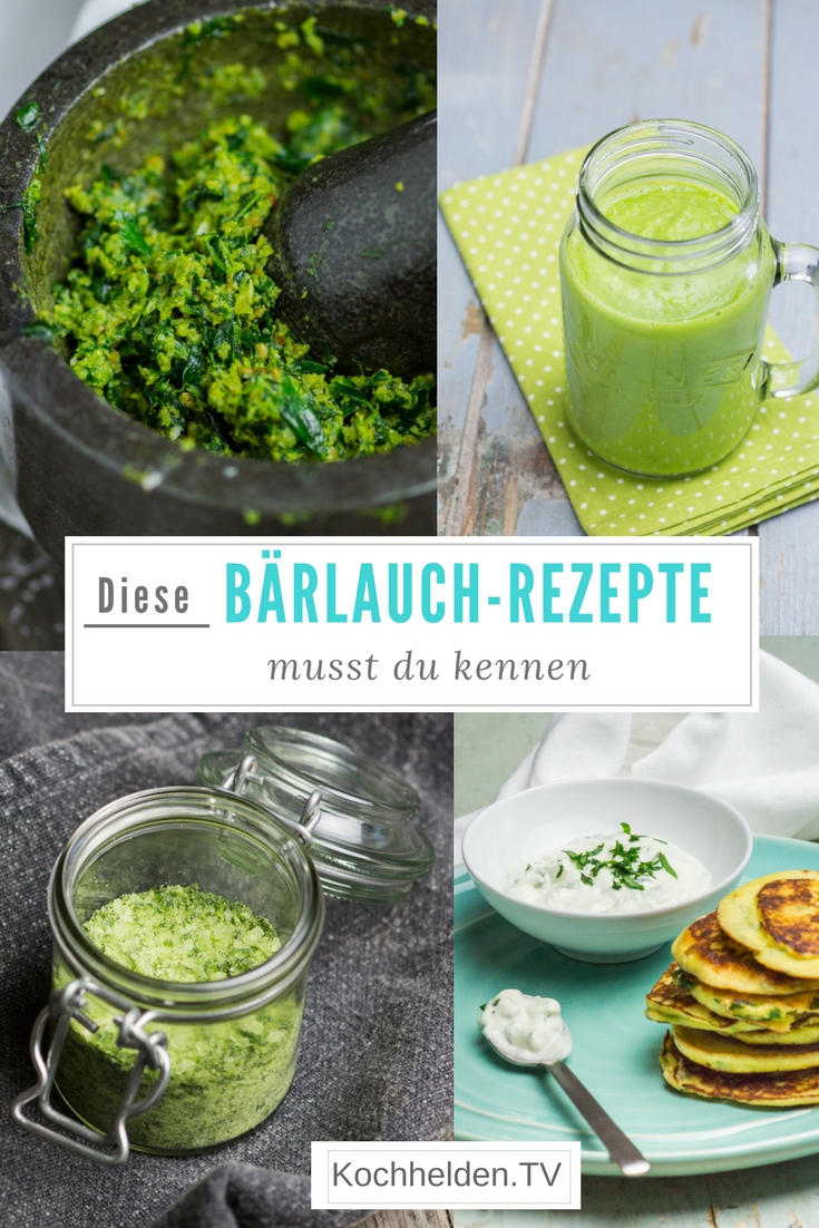 Die besten Bärlauch-Rezepte - www.kochhelden.tv