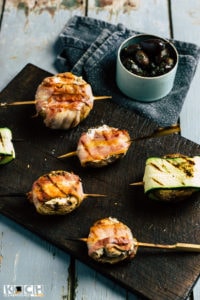 Gegrillte Käse-Champignons - www.kochhelden.tv