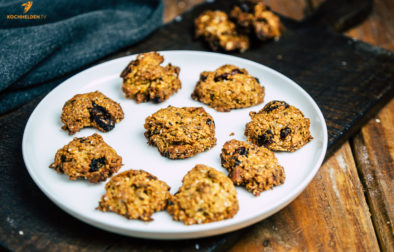 Müsli-Cookies mit Cranberries - www.kochhelden.tv