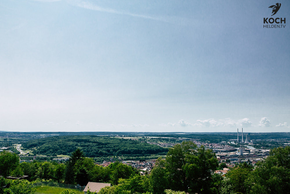 Blick Plochingen - www.kochhelden.tv