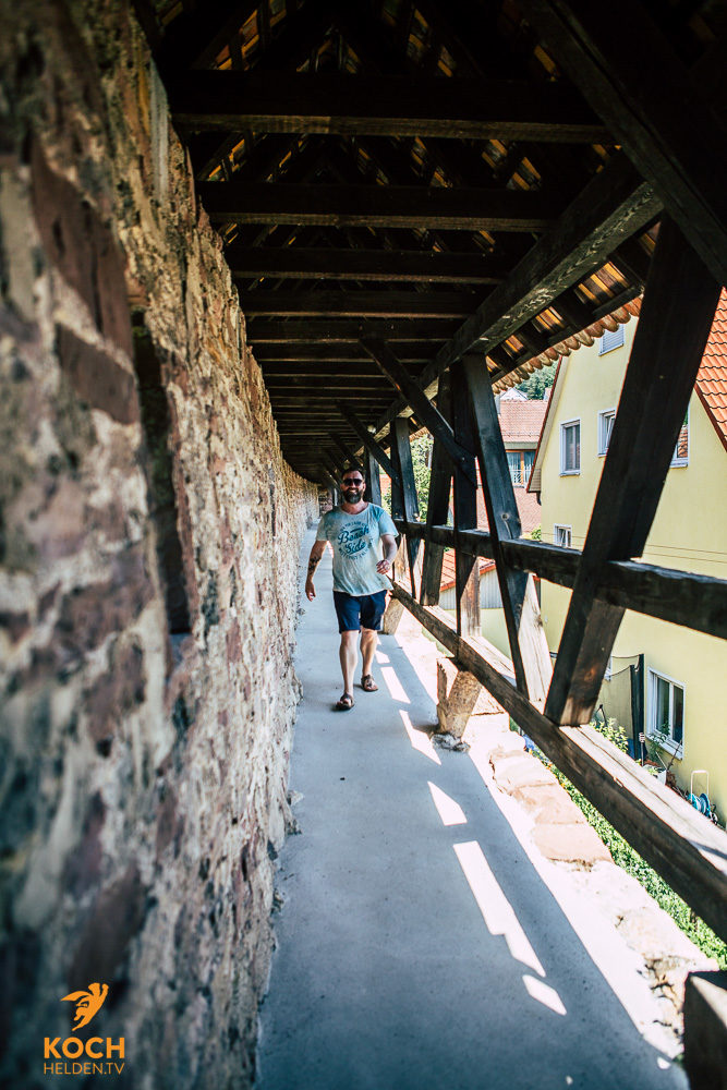 Alte Stadtmauer Weil der Stadt - www.kochhelden.tv