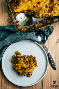 Cheeseburger-Auflauf - www.kochhelden.tv