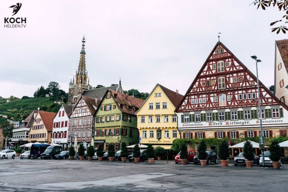 Marktplatz Esslingen - www.kochhelden.tv