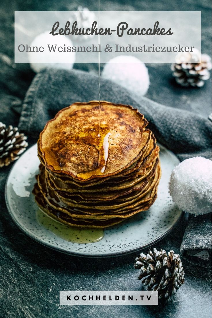 Gesündere Lebkuchen-Pfannkuchen - KOCHHELDEN.TV