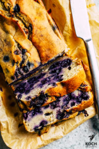 Blaubeer-Bananenbrot - www.kochhelden.tv