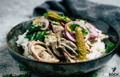 Boeuf Stroganoff - www.kochhelden.tv