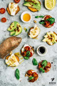 Suesskartoffel-Haeppchen - www.kochhelden.tv