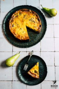 Balsamico-Birnen-Käsekuchen - www.kochhelden.tv