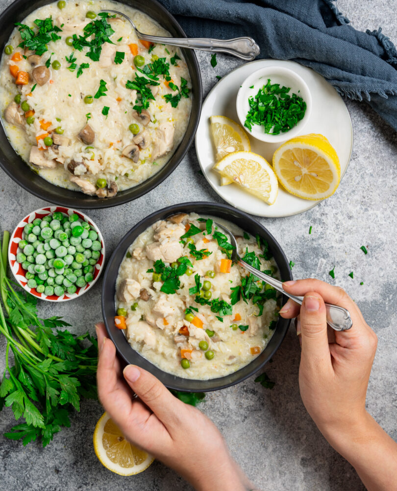 One Pot Hühnerfrikassee: Alles in einem Topf für puren Genuss ...