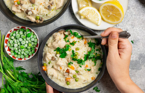 One Pot Huehnerfrikassee all in one Rezept-7